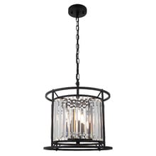Auburn 3 Light Steel Pendant